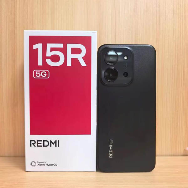 Novo Xiaomi Redmi Redmi 15R 5G celular inteligente para idosos grande fonte de som grande tela longa espera
