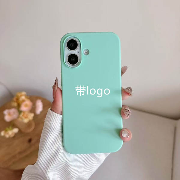 Silicone líquido para iPhone 17promax/17air/17 com logotipo