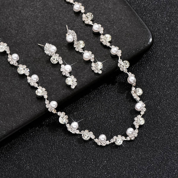 Conjunto de Joias de Noiva com Diamante