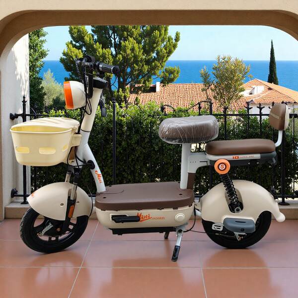 Carro elétrico de alta velocidade com capacidade para 48v para auxiliar os alunos com bicicleta elétrica leve