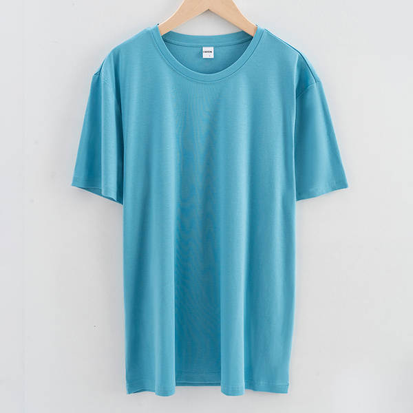 Camiseta masculina de algodão branca