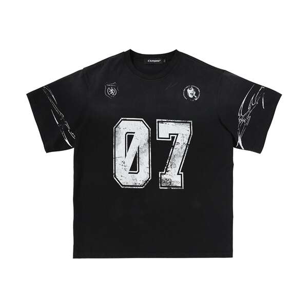 Camiseta masculina estampada curta