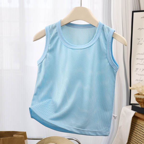 Vestido esportivo infantil sem mangas