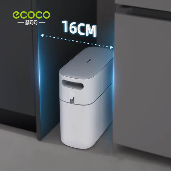 Lixeira Automática com Tampa Grande para Cozinha e Banheiro