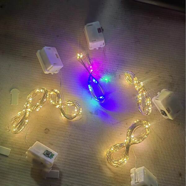 Luzes de Led em Corda para Decoração