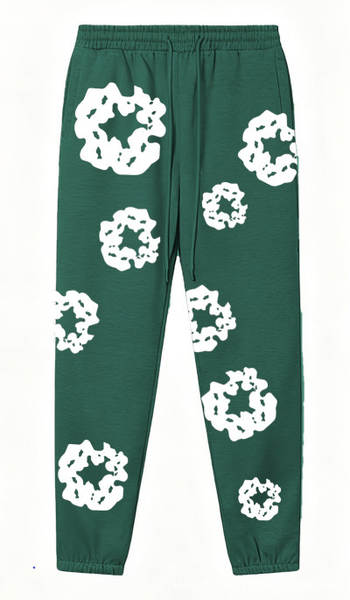 Conjunto de Moletom com Capuz e Impressão