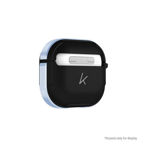 KZDOO para AirPods Pro2Pods4 Apple Bluetooth Headset Cave de proteção de metal Crashguard
