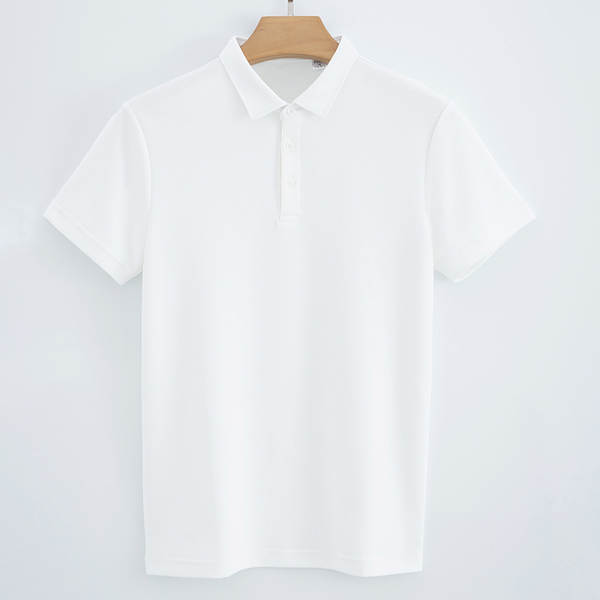 High-end 230g dupla camisa de algodão com camisa de ar colar polo camisa de mão curta homem t-shirt puro negócio homem polo camisa