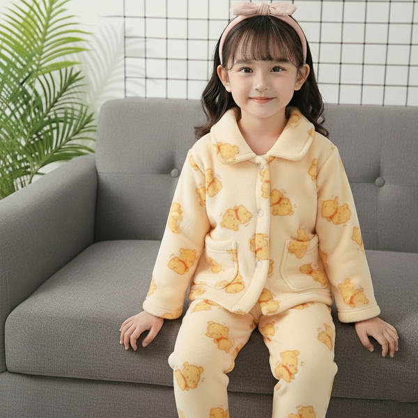 Pijama de flanela para criança
