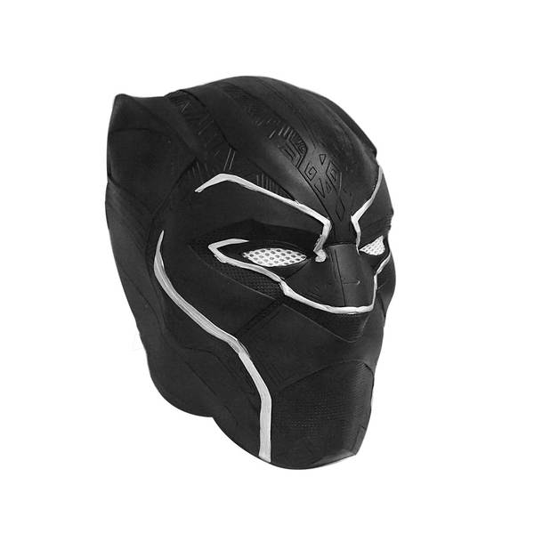 Marvel Filme capacete ao vivo chapéu de mamão cosplay maquiagem de papagaio negro papel de cara fantasma