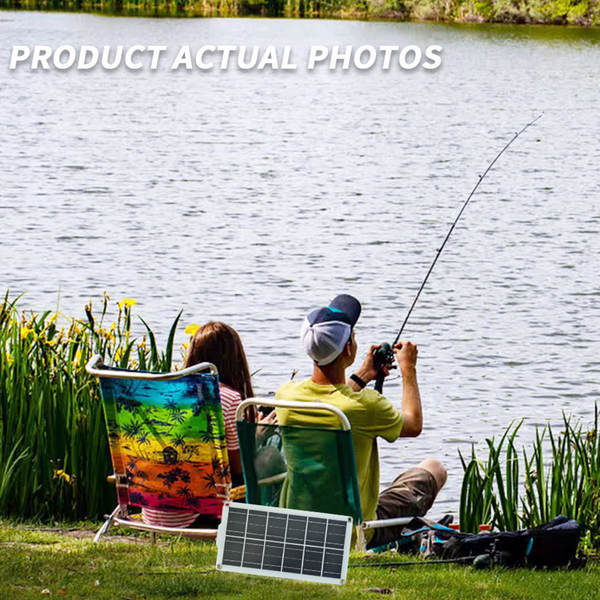 Telemóvel Solar Charging Panel 3w 5v Carregador solar portátil ao ar livre Pequeno painel solar fotovoltaico