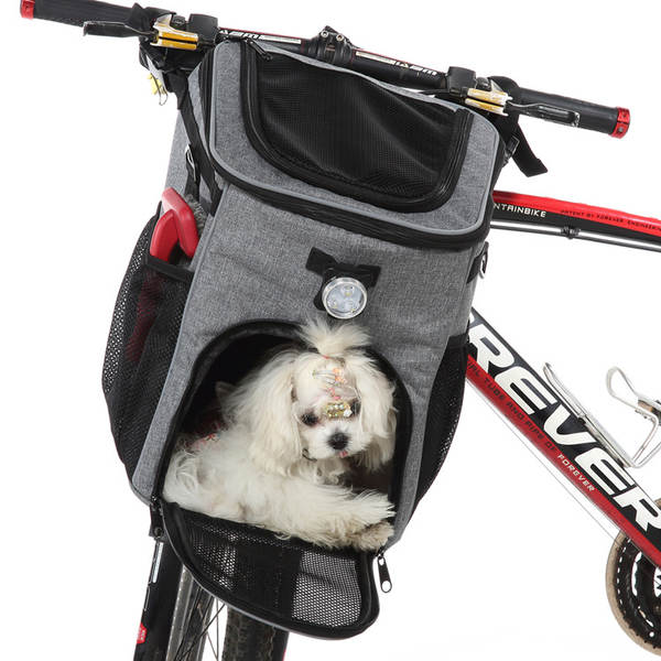 Transfronteiriço desmontável dobrável mochila de bicicleta para cães para cães para andar para fora pode ser desmontado mochila para cães para cães