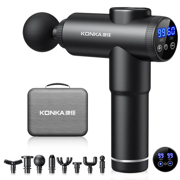 Fabricante de canhão de canhão da Konya usa massagem de relaxamento muscular pequena para carregamento transfronteiriço de massagem elétrica inteligente