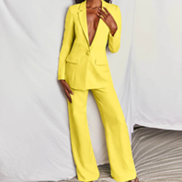 8800 no outono de 2025 nova roupa transfronteiriça feminina de moda de luxo de mangas compridas vestido de calça reta de calças compridas