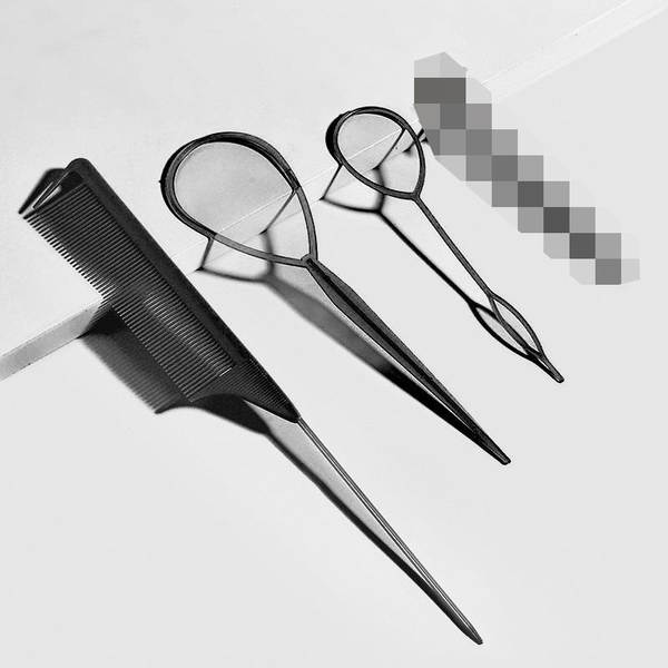 Kit de Penteados com Pente e Grampo