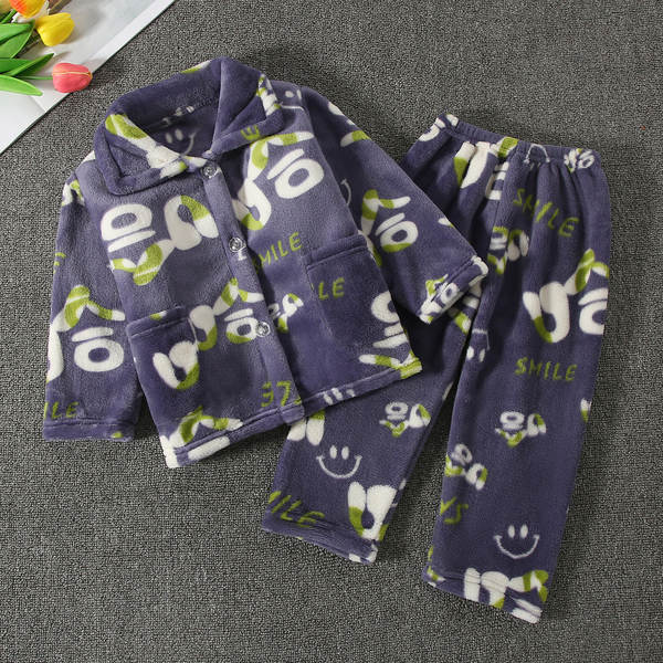 Pijama de flanela para criança