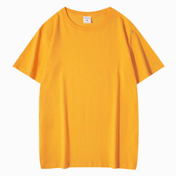 220 gramas de algodão puro T-shirt homem e mulher impressão de logotipo T-shirt vazio T-shirt personalizado de mangas curtas T-shirt cultural T-shirt