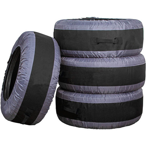 Amazon 4 pneus de revestimento de pneus solares de proteção contra poeira de armazenamento de peças de reposição de pneus transfronteiras