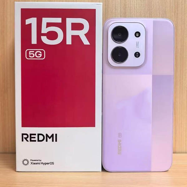 Novo Xiaomi Redmi Redmi 15R 5G celular inteligente para idosos grande fonte de som grande tela longa espera