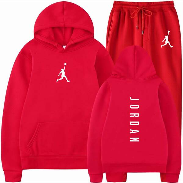 Conjunto Esportivo Masculino com Capuz e Calça