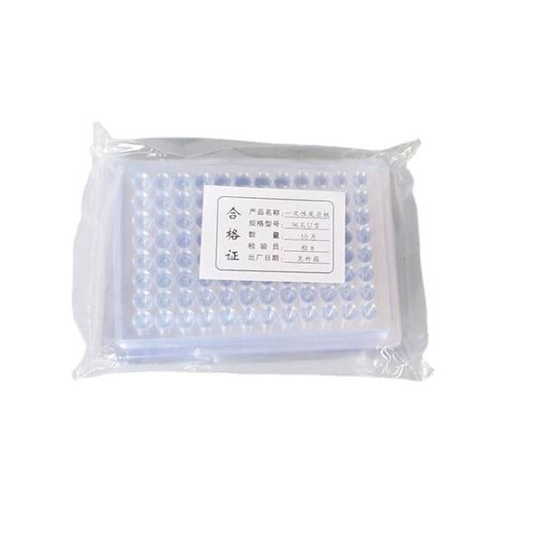 Placa de coagulação única com 96 poros, placa de coagulação tipo V, tipo U, 90 graus, 110 graus, 10 placas / pacote