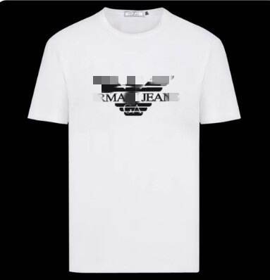 Camiseta Masculina Curta de Algodão