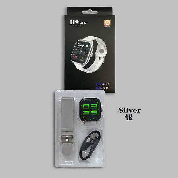 Relógio inteligente GTS4 China Fortaleza Norte Transfronteiriço Bluetooth Chamadas de sono Monitoramento de telefone sem fio H9plus Transfronteiriço Explosão