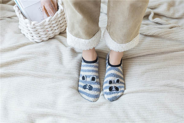 Meias de Inverno Antiderrapantes Femininas
