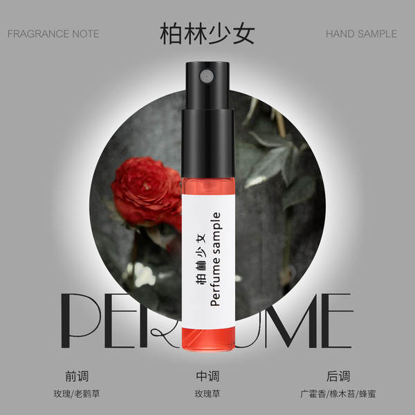 3ml Pequeno Perfumado Q Versão Cartão de Teste Homem Dama Permanente Natural Fragrância Portátil Presente Noite de Venda ao Varejo