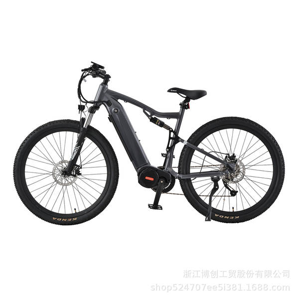 Bicicleta elétrica da Amazon com motor de oito lados