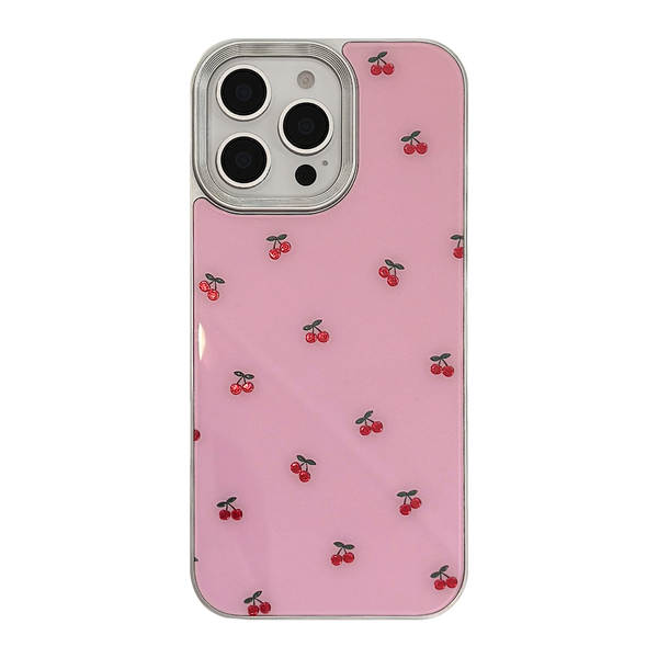 Capa de Celular com Desenho de Cereja