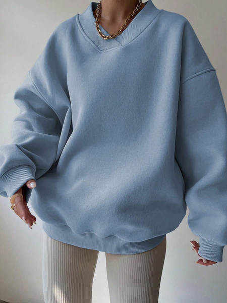 2026 Outono Novo Amazon Europa América Roupa Feminina de lazer Pura Lingerie Lingerie Lingerie Camiseta Desportiva