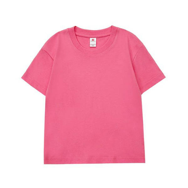 Camiseta infantil de algodão