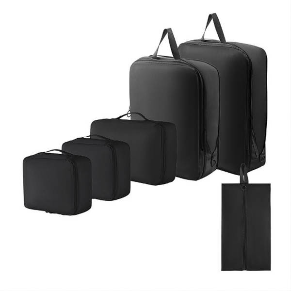 Novo equipamento de limpeza de sacos de roupa com 6 peças de bagagem