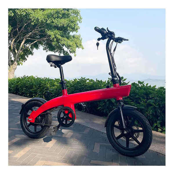 Fábrica de fornecimento direto de 36V250W de bicicletas elétricas dobráveis de alumínio de liga de lítio para pedestres adultos