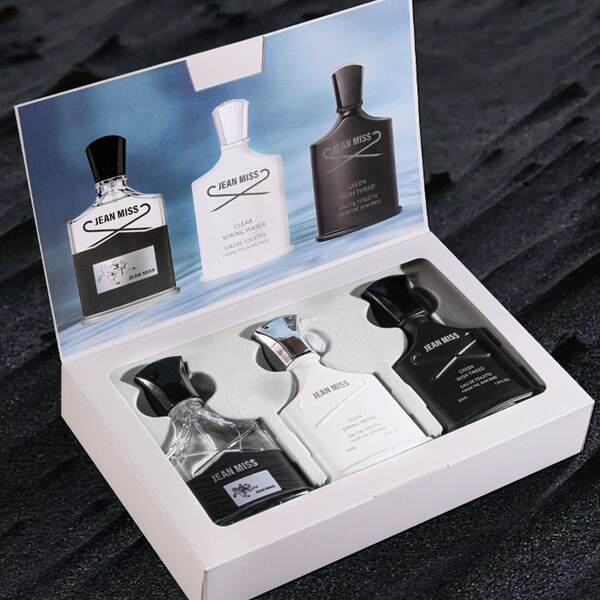 Transfronteiriço do comércio estrangeiro masculino sutiã de perfume Gulag Permanente Aroma Transmissão ao vivo TK explosão homem mulher caixa de presente de perfume atacado