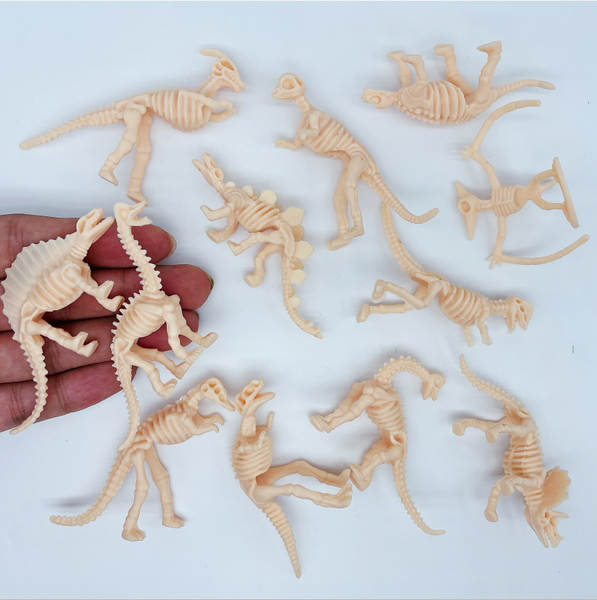 Simulação transfronteiriça esqueleto de dinossauro brinquedo infantil escavação arqueológica dios esqueleto puzzle esqueleto de dinossauro atacado