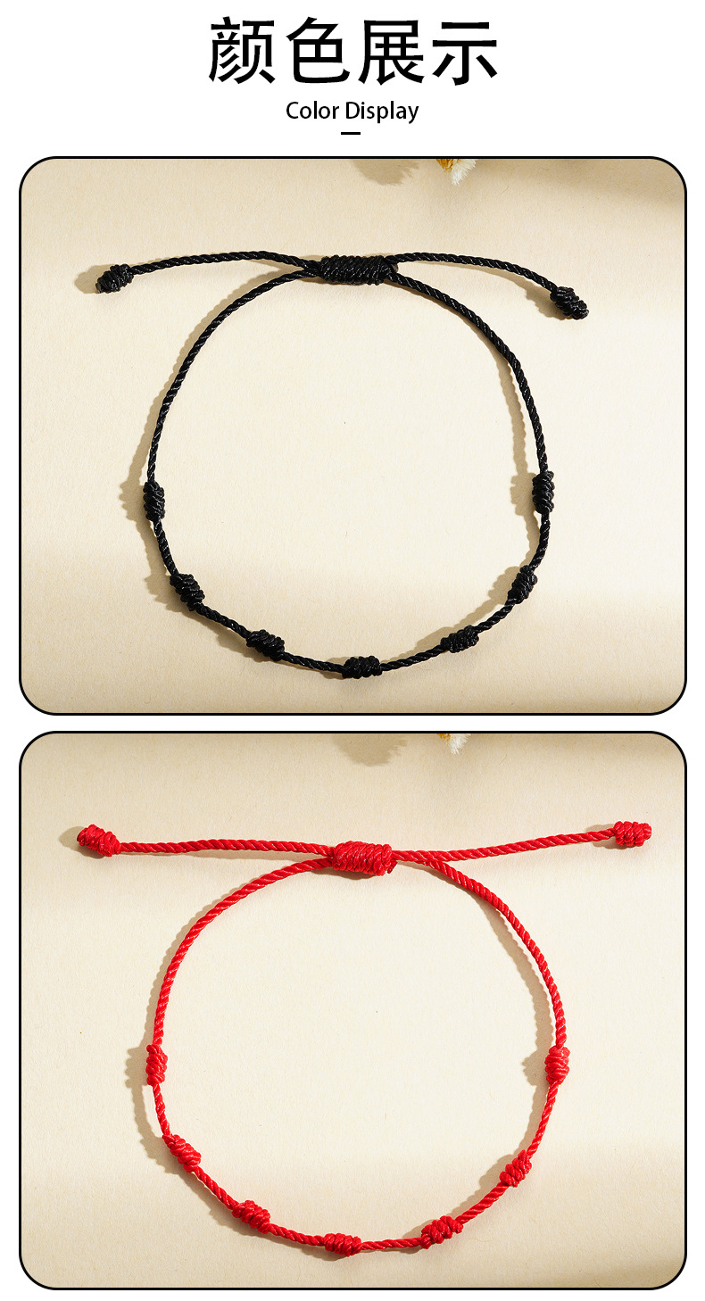 Pulseira de Contas da Sorte