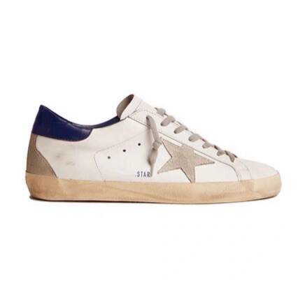 Sapato casual branco de couro