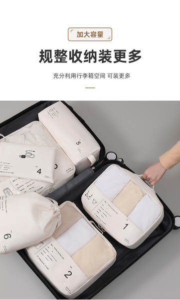Kit de Organização de Viagem