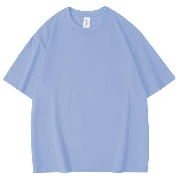 T-shirt feminino de pulso curto personalizado logo de trabalho camisa cultural de 220 gramas de algodão puro camisa feminina