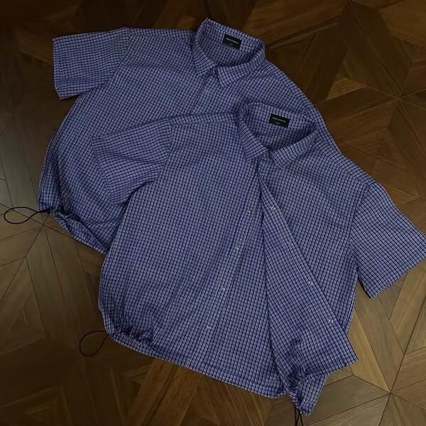 Transfronteiras de colheita manual royal bluegrass camisa curta curta curta curta estereótica camisa t-shirt