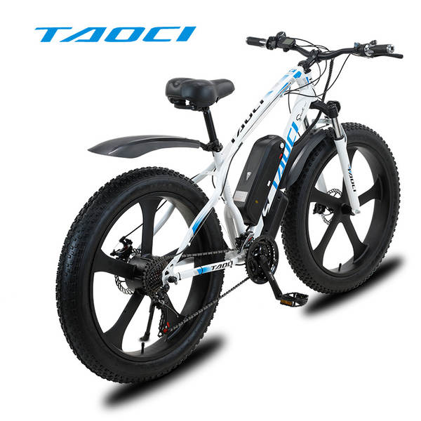 Bicicletas de aço de carbono de 26 polegadas de alta velocidade de 48V de assistência de praia 4 0 pneus snowmobile