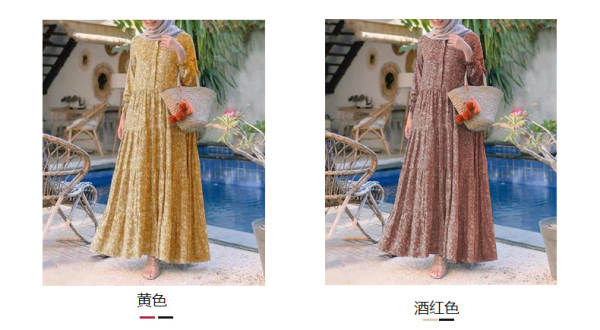 2026 Pequeno pedaço de flor da Boêmia de primavera de moda feminina vestido de corda redonda vestido de corda grande