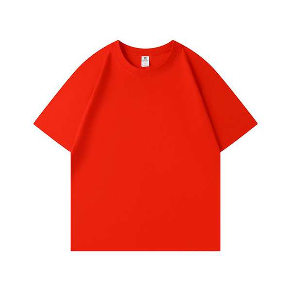 Camiseta de algodão puro para crianças 220 gramas de algodão personalizado padrão de logotipo para crianças vestido de verão para o comércio exterior