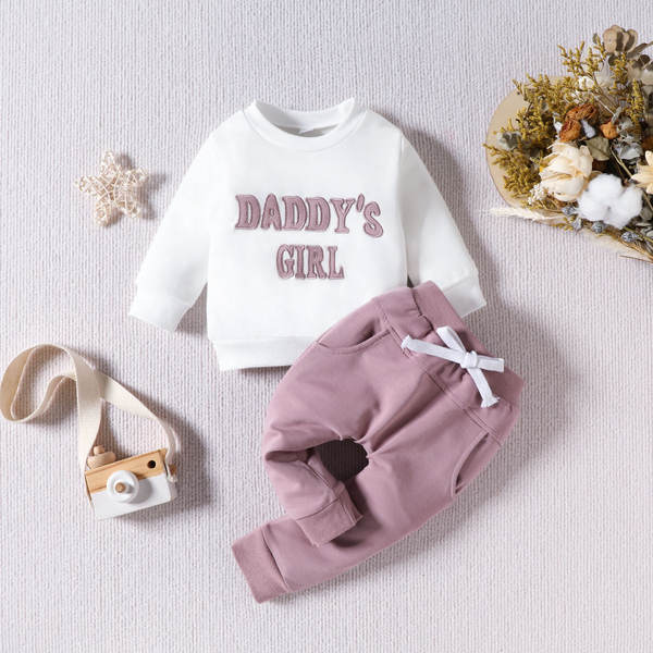 Conjunto de moletom infantil