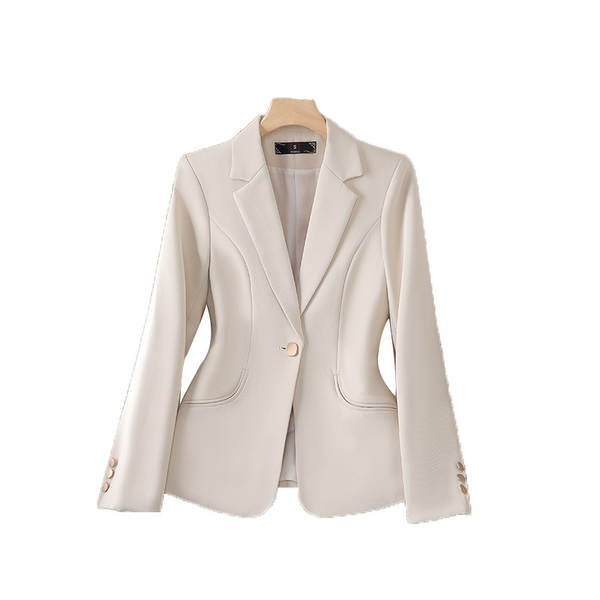 Nova camisa de roupa de trabalho da Busalong para mulheres com mangas compridas 8305