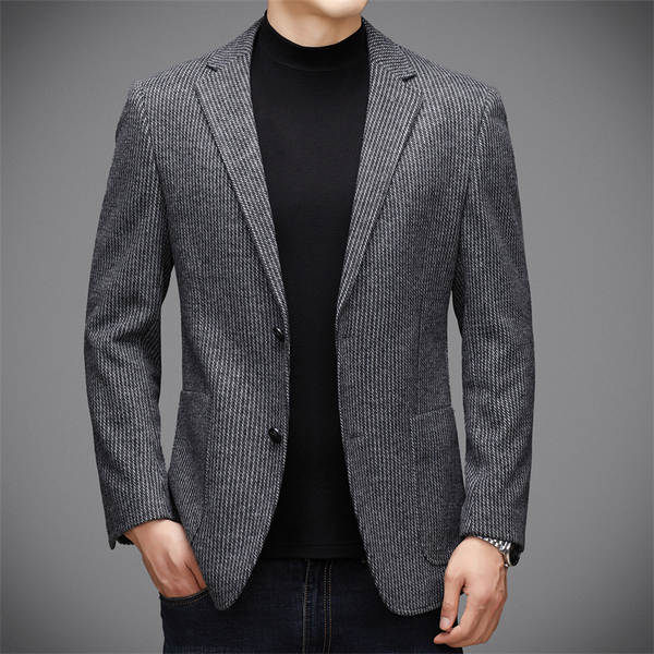 Terno de lã masculino