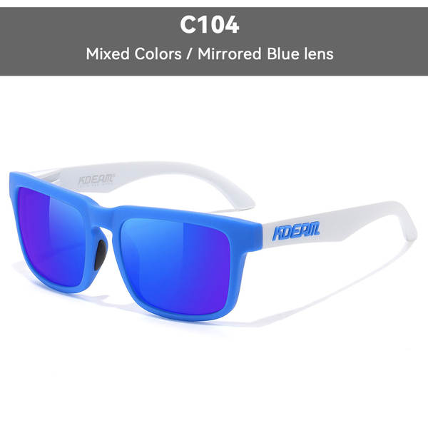 Óculos de sol KDEAM clássicos para homens e mulheres KD332
