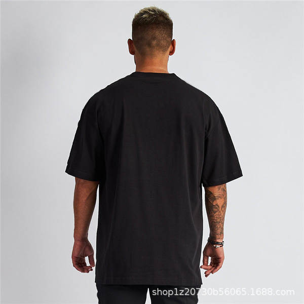 Camiseta Masculina Oversized de Algodão